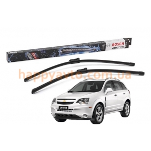 Комплект дворников на CHEVROLET Captiva C100 2006-2011 — Bosch AeroTwin — Bosch AeroTwin